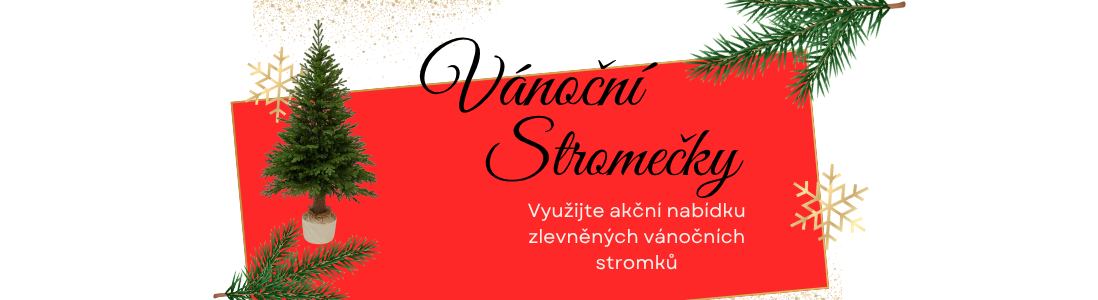 Akciové vánoční stromky 