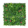 Umělý květinový panel 100cm x 100cm