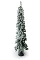Zasněžený vánoční stromeček- Smrk Amélia v květináči 180cm
