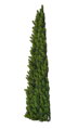 Umelý vianočný stromček na stenu malý- 110cm