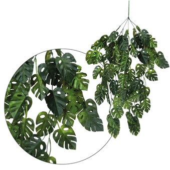 umelé lístie, kvety a girlandy 