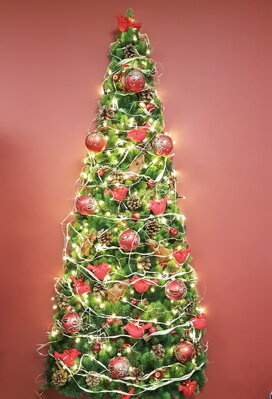 Umělý vánoční stromek na stěnu- 160 cm