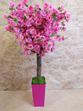 Umělý kvetoucí keř- 80cm 