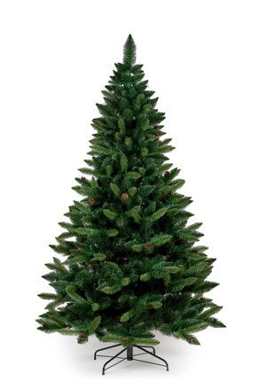 Umělý vánoční stromek- Borovice se šiškami 250 cm