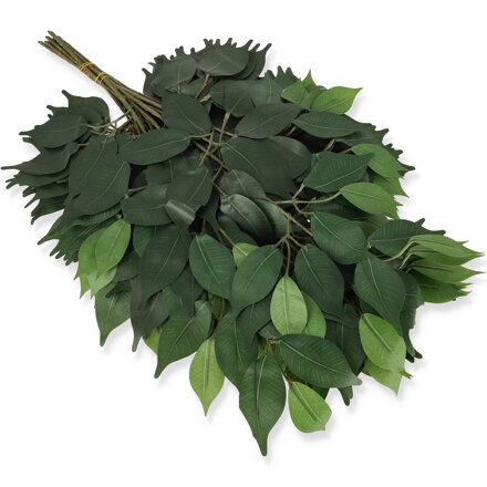 Umělý list-Fikus zelený 60cm