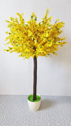 Umělý keř- zlatý déšť 130cm