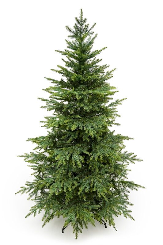 Umělý 3D vánoční stromek- Smrk kavkazský 160cm 