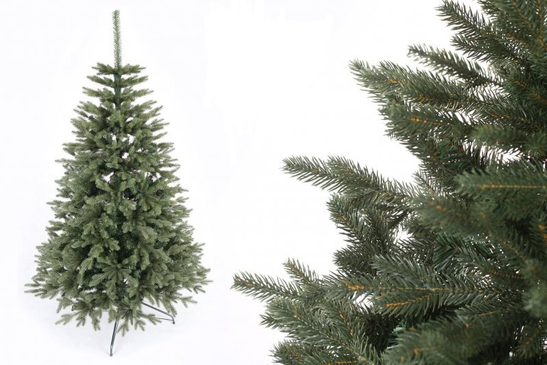 Umělý 3D vánoční stromek- Borovice tmavá 250 cm 