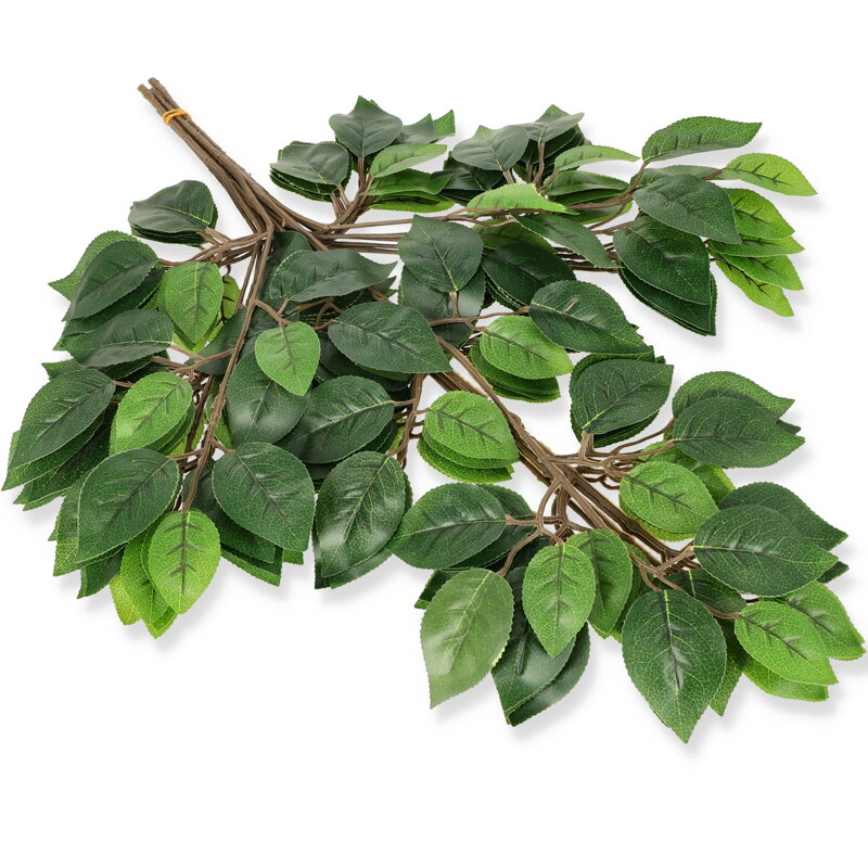 Umělé listí - list růže 60cm