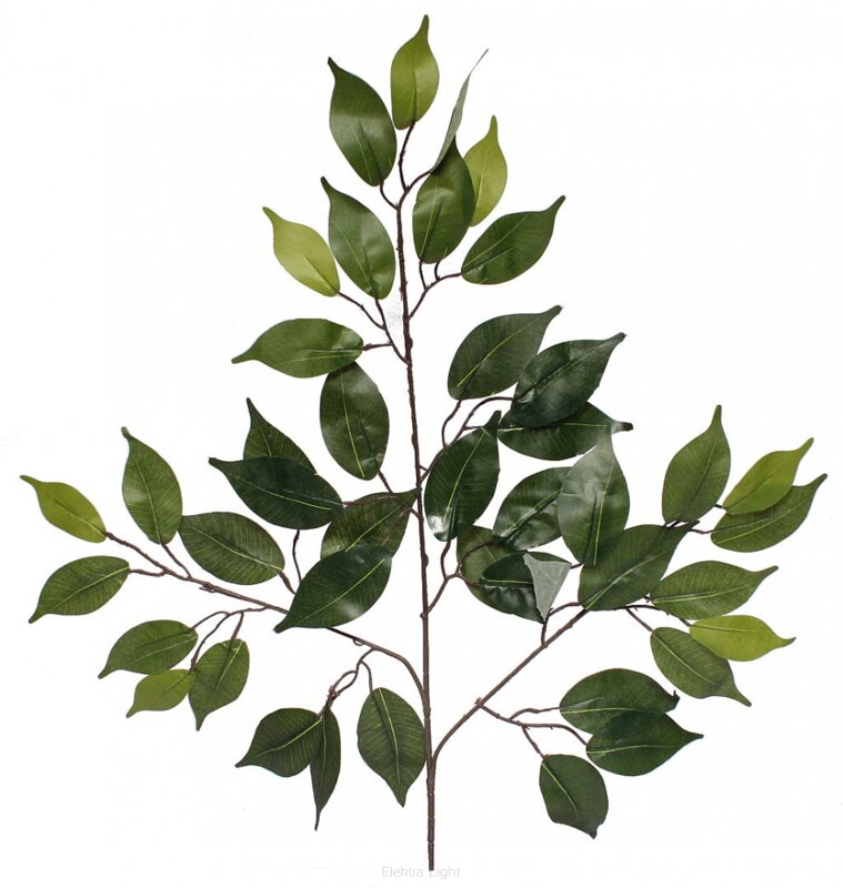 Umělý list-Fikus zelený 60cm