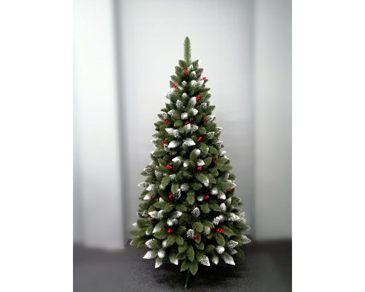 Vánoční stromček- Borovice Iza červená 220cm