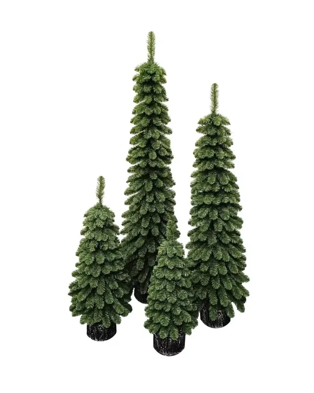 Umělý vánoční stromeček- Smrk Amélia v květináči 150cm Umělý vánoční stromeček- Smrk Amélia v květináči 150cm