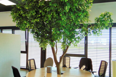 Jak zkrášlit interiér pomocí umělých stromů